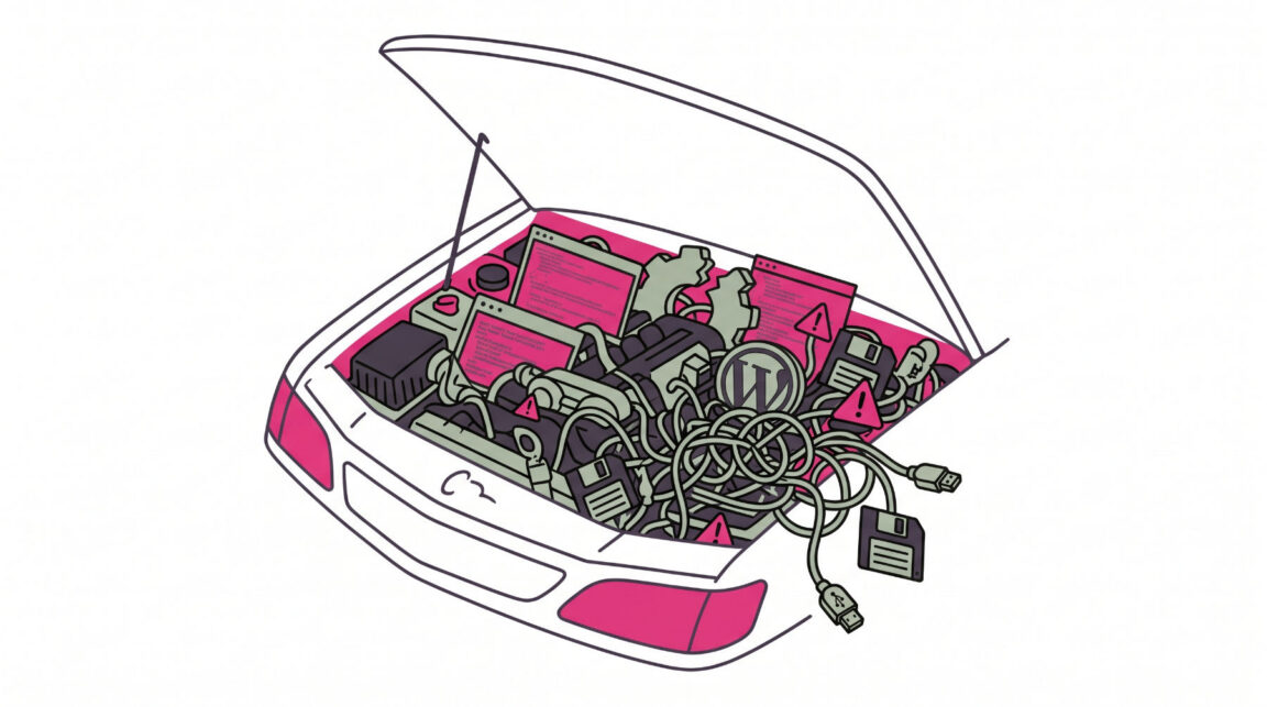 building your WordPress site with AI