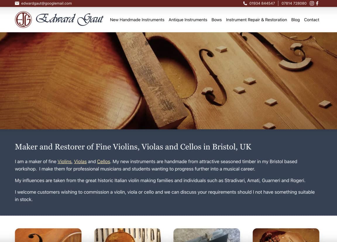 Edward Gaut Violins